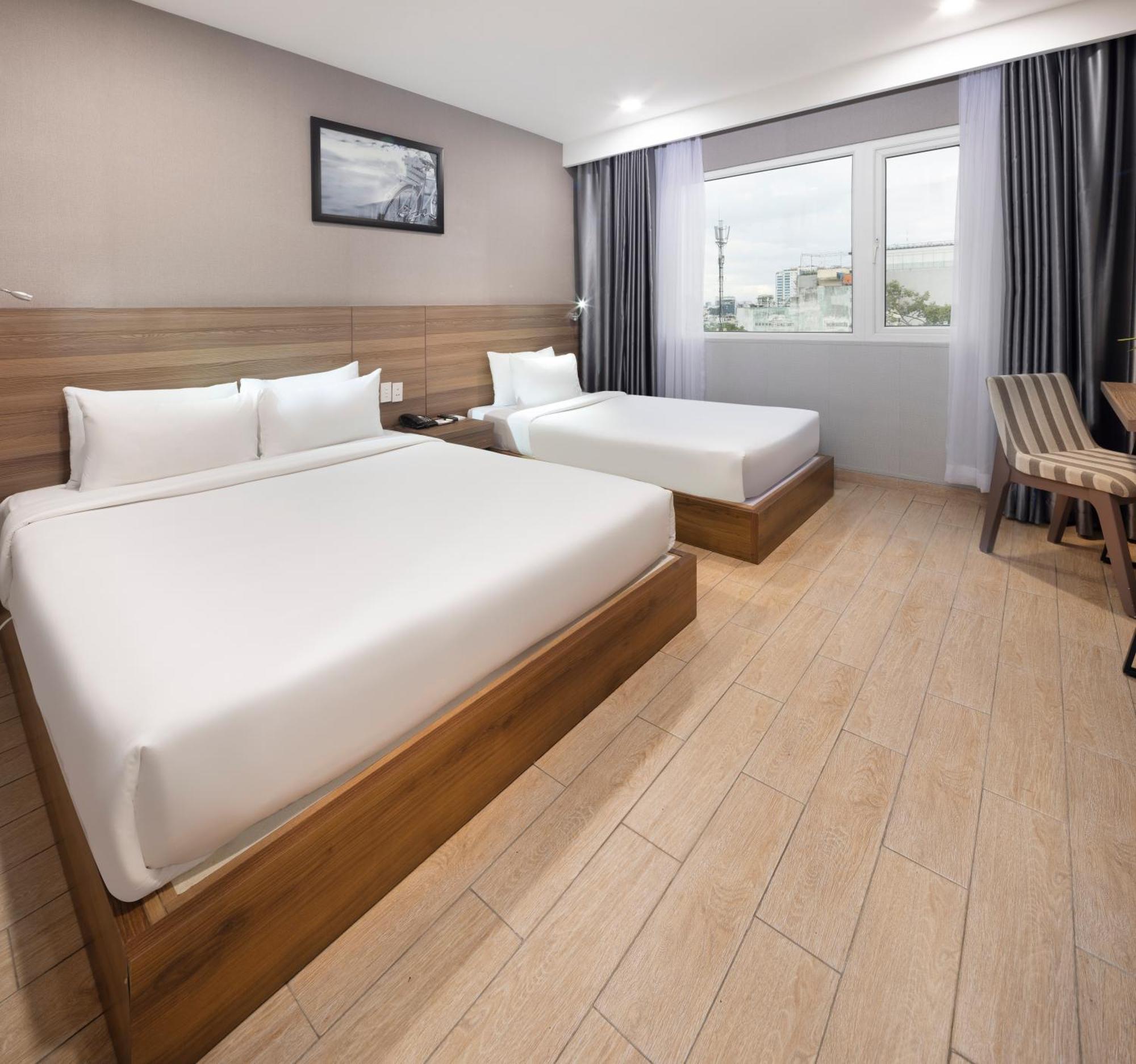 Viet Lotus Saigon Hotel Ho Či Minovo Město Exteriér fotografie