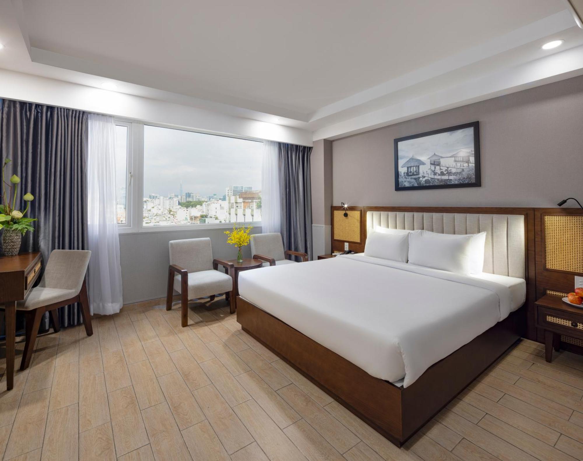Viet Lotus Saigon Hotel Ho Či Minovo Město Exteriér fotografie